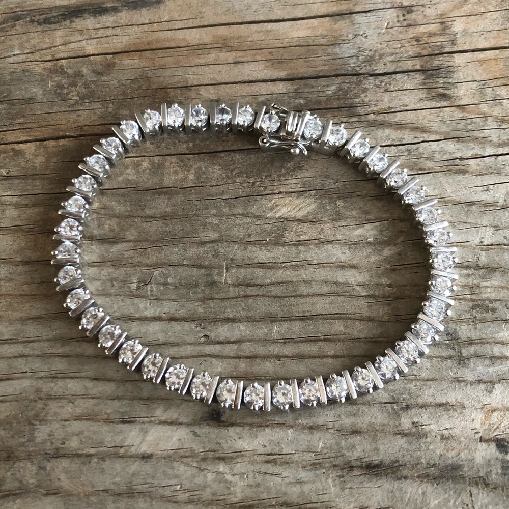 Sterling Tennis Bracelet